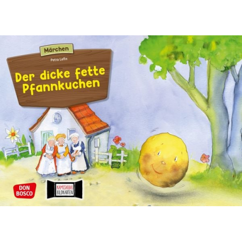 Der dicke fette Pfannkuchen. Kamishibai Bildkartenset