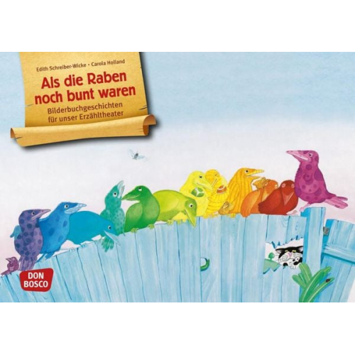 Edith Schreiber-Wicke - Als die Raben noch bunt waren. Kamishibai Bildkartenset