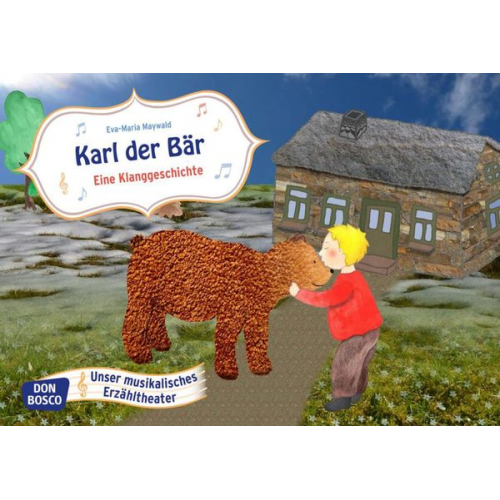 Eva-Maria Maywald - Karl, der Bär. Kamishibai Bildkartenset.