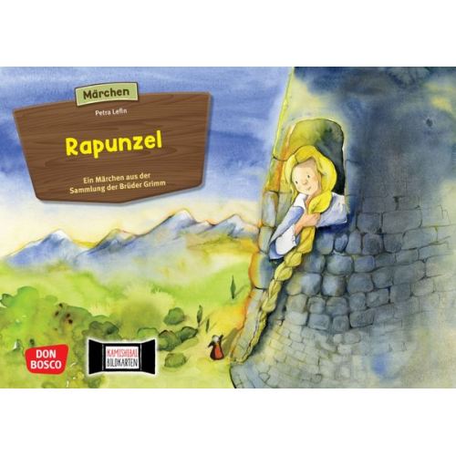 Brüder Grimm - Rapunzel. Kamishibai Bildkartenset.