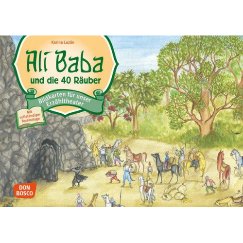 Ali Baba und die 40 Räuber. Kamishibai Bildkartenset