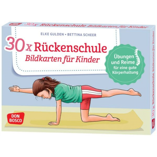 Elke Gulden Bettina Scheer - 30 x Rückenschule. Bildkarten für Kinder