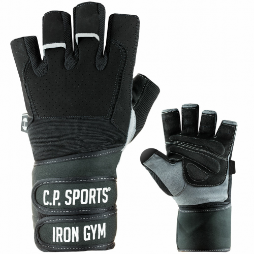 Profi-Gym-Doppelbandagen-Handschuh S/7 = 16-18cm