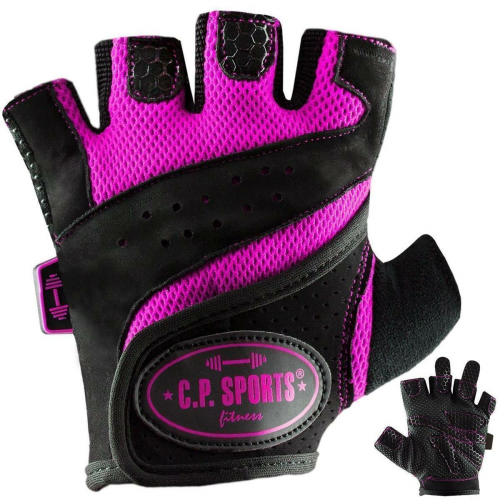 Fitnesshandschuh L/9 = 20-22 cm pink