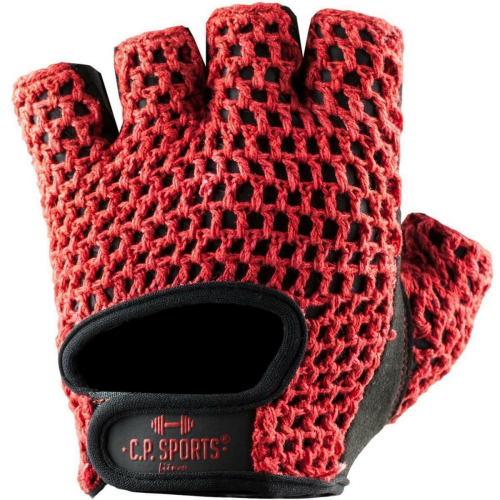 Fitness-Handschuh Klassik - rot XS