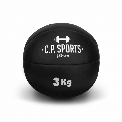 Medizinball Schwarz 3kg