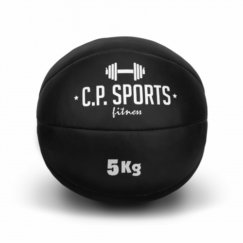 Medizinball Schwarz 5kg