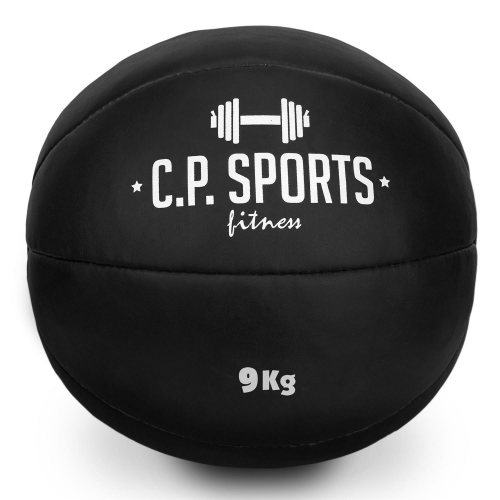 Medizinball Schwarz 9kg