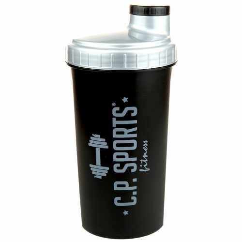 C.P. SPORTS Eiweiß Shaker 700ml schwarz - C.P. SPORTS