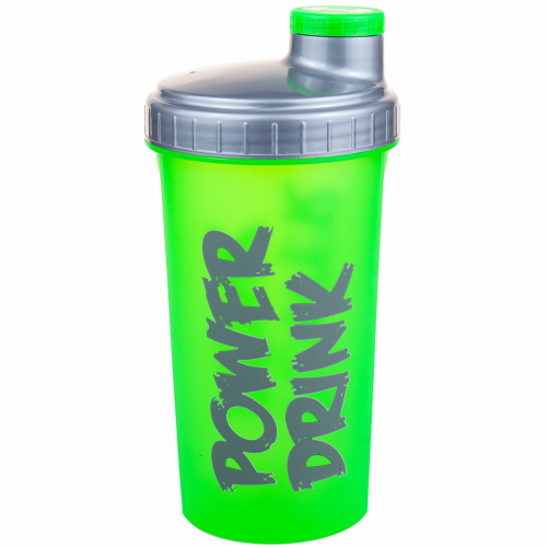 C.P. SPORTS Eiweiß Shaker 700ml neongrün - Power Drink