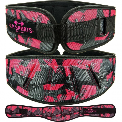 Profi-Ultraleichtgürtel - camouflage - pink 67-77 cm = XS