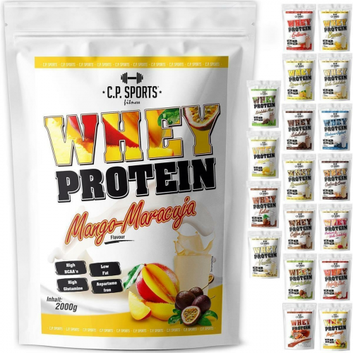 Whey Protein - 2000g Beutel Apfel-Zimt