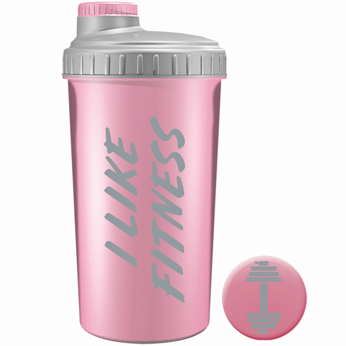 C.P. SPORTS Eiweiß Shaker 700ml rosa I Like Fitness