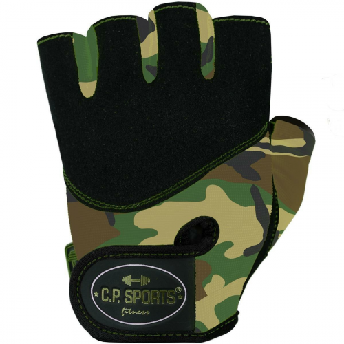 Iron-Handschuh Komfort farbig camouflage oliv XS/6 = 14-16cm