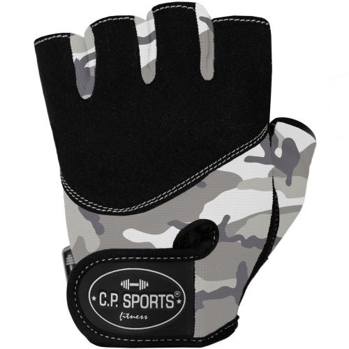 Iron-Handschuh Komfort farbig camouflage weiß XS/6 = 14-16cm