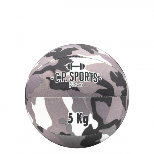 Medizinball Camouflage Weiß 5kg