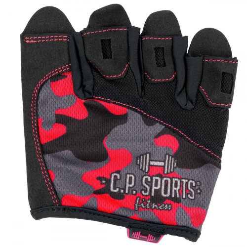 C.P. SPORTS Grip Glove Camo-Pink S/7 = 16-18cm