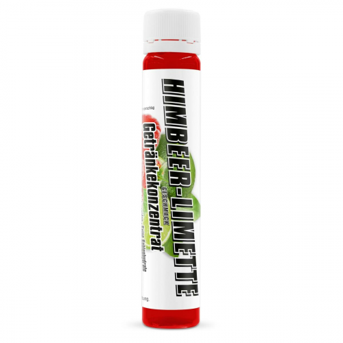 Getränkekonzentrat Probier Ampulle 25 ml Himbeer-Limette