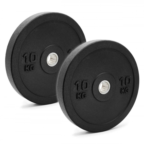 Bumper Plates - Hantelscheiben Vollgummi 50/51mm - PAARE 10 KG