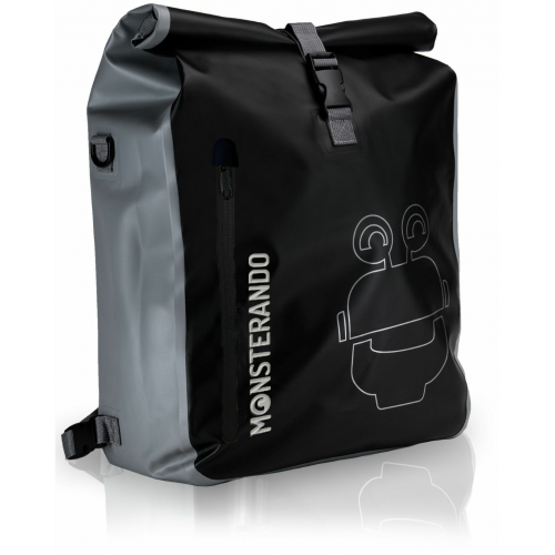 Monsterando Fahrradtasche Travel-Monster 3in1 Bike Bag schwarz