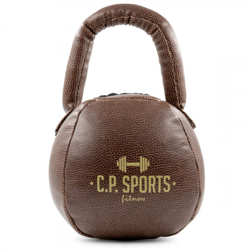 Leder Kettlebell Braun 4 kg