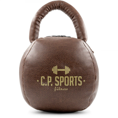 Leder Kettlebell Braun 8 kg