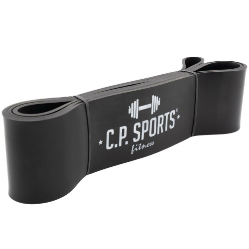 C.P.Sports Resistance Band - Widerstandsbänder / Fitnessbänder aus 100% Latex | SCHWARZ