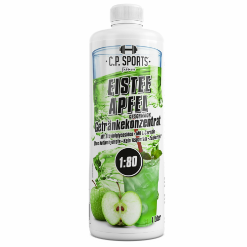 Getränkekonzentrat 1 Liter Eistee-Apfel