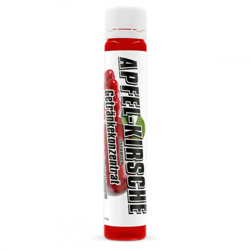 Getränkekonzentrat Probier Ampulle 25 ml Apfel-Kirsche