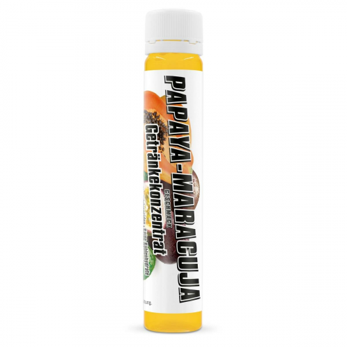 Getränkekonzentrat Probier Ampulle 25 ml Maracuja-Papaya