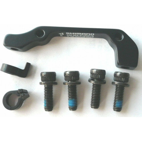 Shimano Bremsscheibenadapter VR 180 PM/IS schwarz