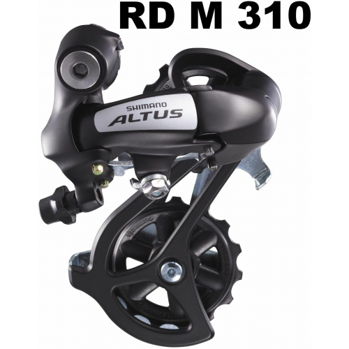 Shimano Schaltwerk Altus M310 7/8-f.s/si schwarz