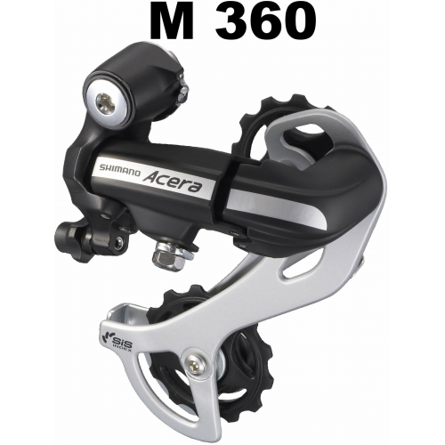 Shimano 7/8-fach Schaltwerk Acera M360 SGS schwarz