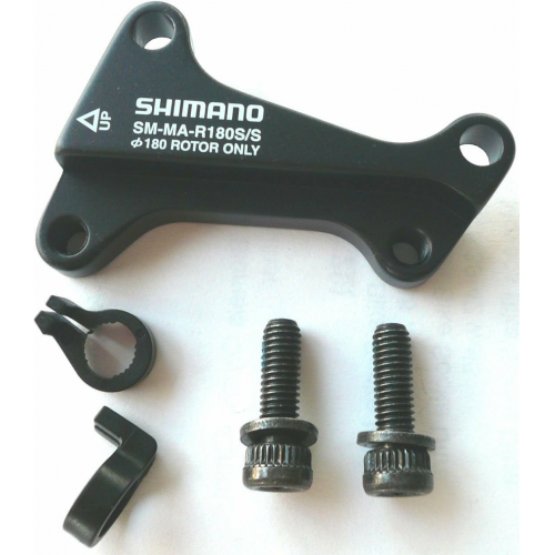 Shimano Bremsscheibenadapter HR 180 IS/IS schwarz