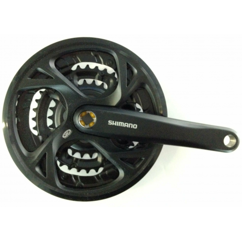 Shimano Kettenradgarnitur 44-32-22 Zähne FC-M371 schwarz