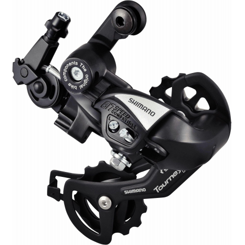 Shimano TY500 6/7-f. Schaltwerk schwarz