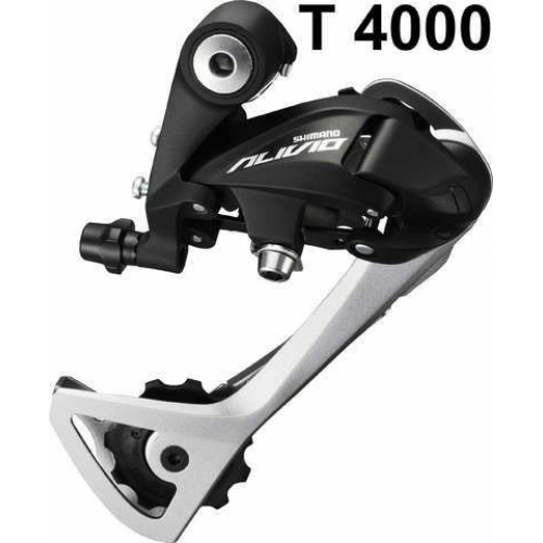 Shimano Schaltwerk Alivio T4000 9-fach schwarz/silber schwarz