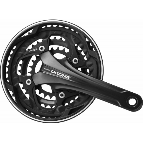 Shimano Kurbelgarnitur 3-fach FC-T6010 Deore 48-36-26x175 schwarz