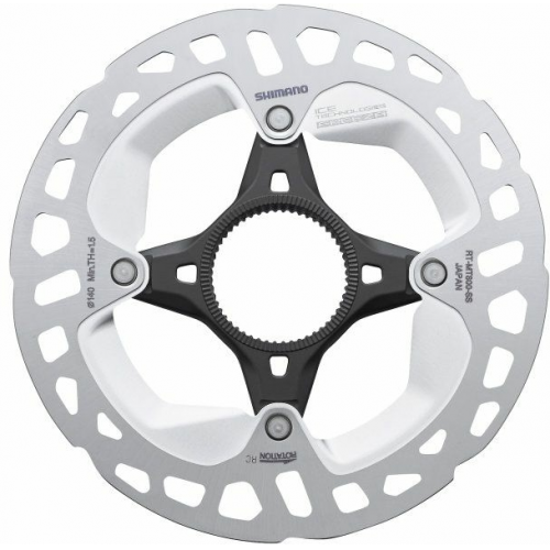Shimano Rotor, 203mm, Center-Lock IceTech RT MT800 silber