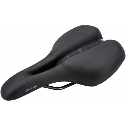 Zecure Sattel Comfort (163mm) Schwarz