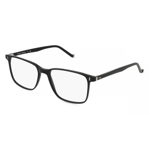 Hackett HE 264 Herren-Brille inkl. Gläser Vollrand Eckig Acetat-Gestell 55mm/17mm/145mm, schwarz