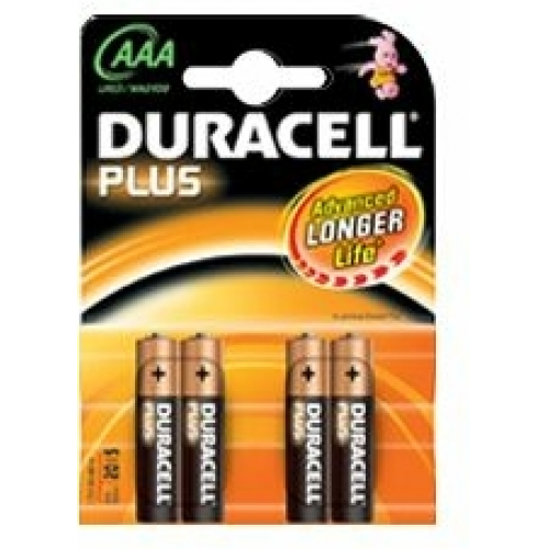 Duracell Plus Micro AAA LR03-MN2400 4-er kupfer/schwarz