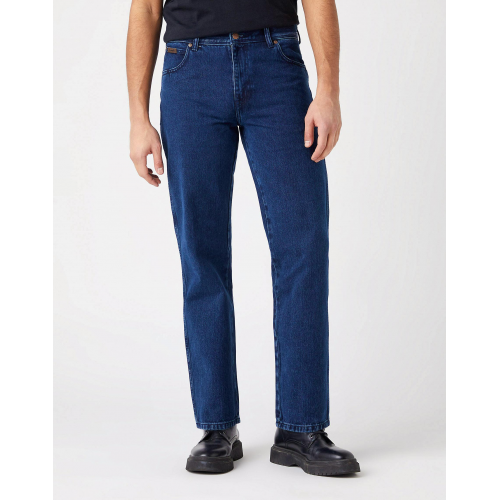 Wrangler Texas Jeans Regular Fit coalblue stone