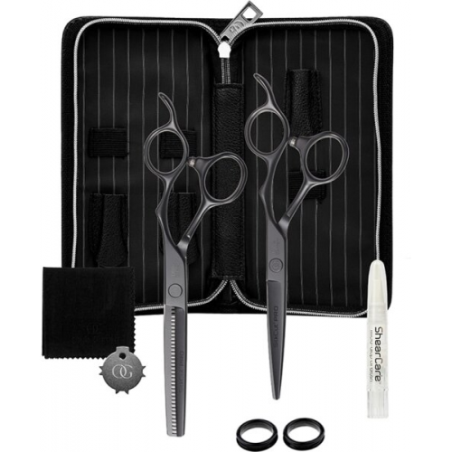 Olivia Garden Silk Cut PRO Matt Black 2er Set RH 5,75+Eff