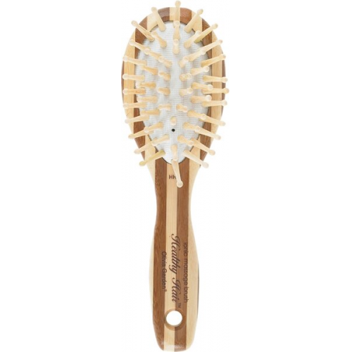 Olivia Garden Healthy Hair Bambus Massageb&uuml;rste oval 5-reihig