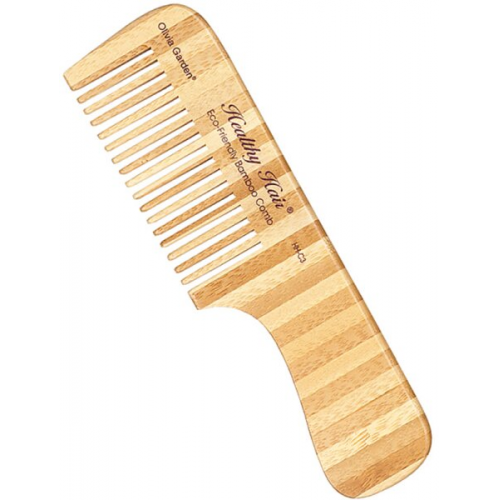 Olivia Garden Healthy Hair Bambus Griffkamm Grob, HH-C3 (18 cm)
