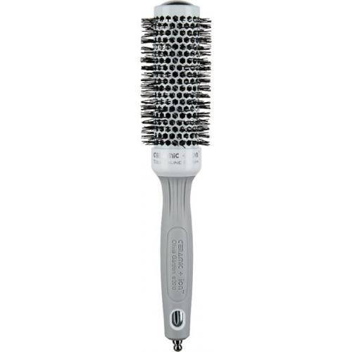 Olivia Garden Expert Blowout Speed Wavy Bristles White&Grey 35