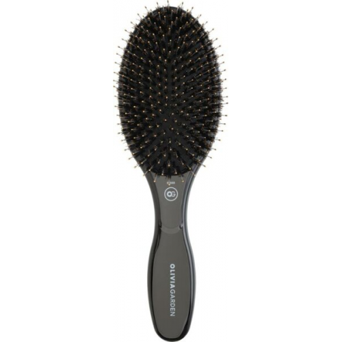 Olivia Garden Expert Care Oval Boar & Nylon Bristles 1 Stk. Black