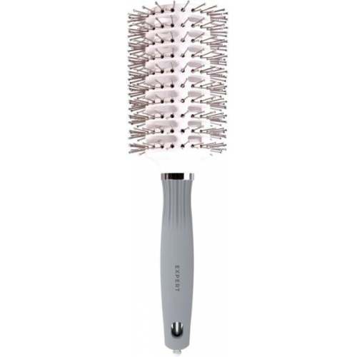 Olivia Garden Expert Blowout Vent Double Bristles White&Grey 45 mm 1 Stk.