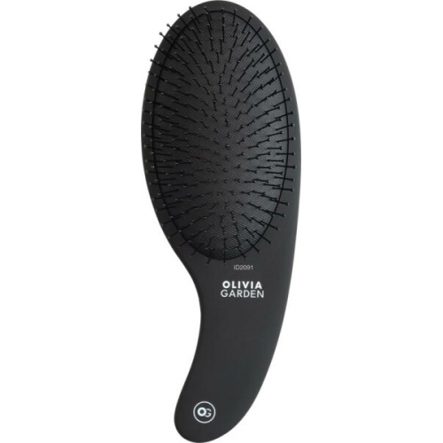 Olivia Garden Expert Care Curve Nylon Bristles Matt Black 1 Stk.